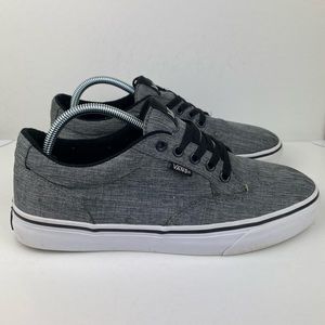 dark grey vans mens